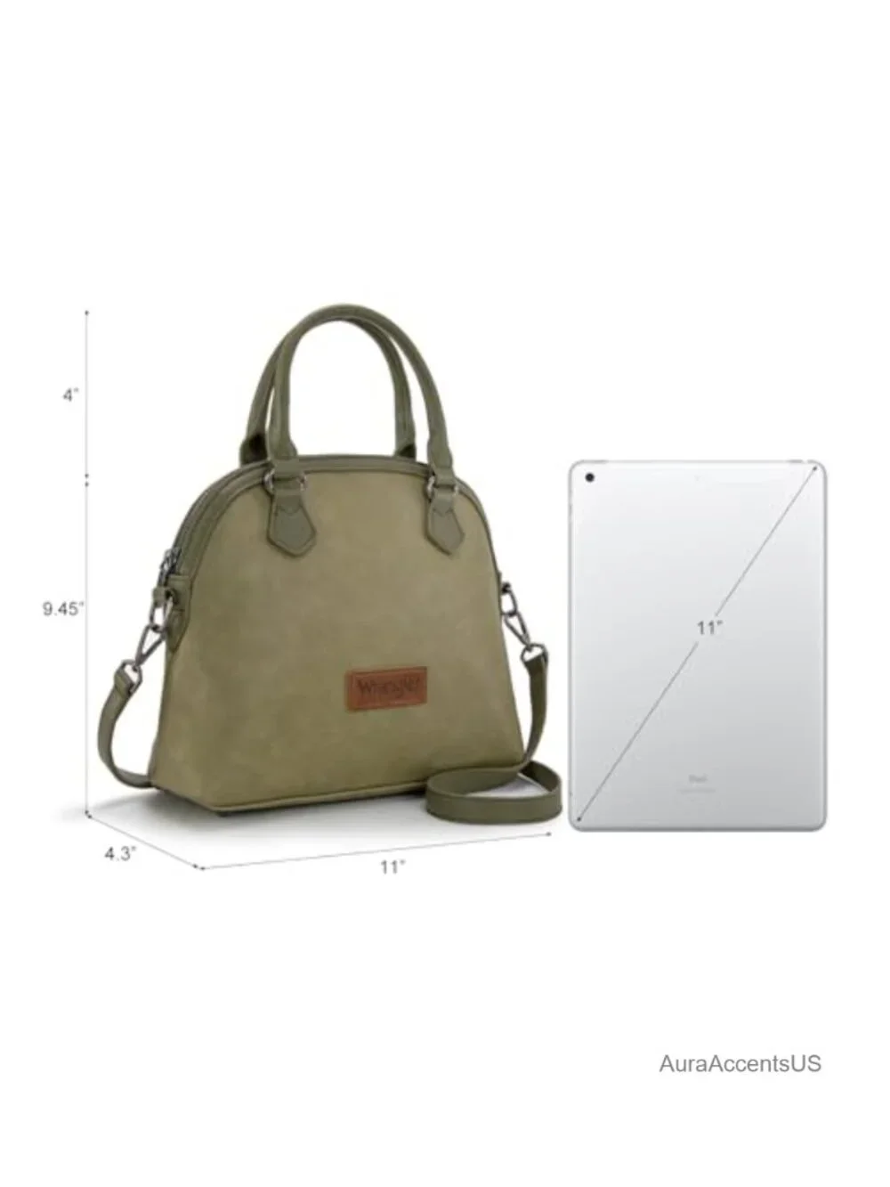 Women's Faux Leather Satchel Handbag Top Handle Crossbody Shoulder Bag Purse
